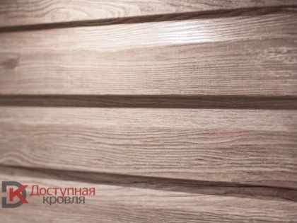 Металлический сайдинг, Корабельная Доска, Printech White Wood, Беленый дуб