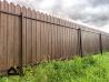 Забор из профлиста с 10 Античный дуб двусторонний
