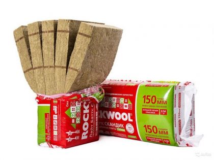 Утеплитель минеральная Rockwool Лайт Баттс Скандик