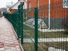 Панельные ограждения GL, сварная сетка, цвет зеленый мох RAL 6005