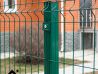 Панельные ограждения GL, сварная сетка, цвет зеленый мох RAL 6005