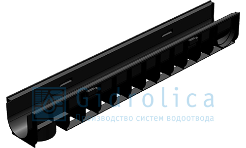 Лотки серии Gidrolica Standart DN100. 2